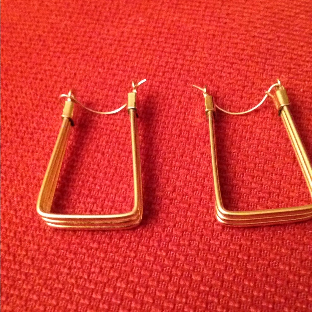 Set of Square earrings.